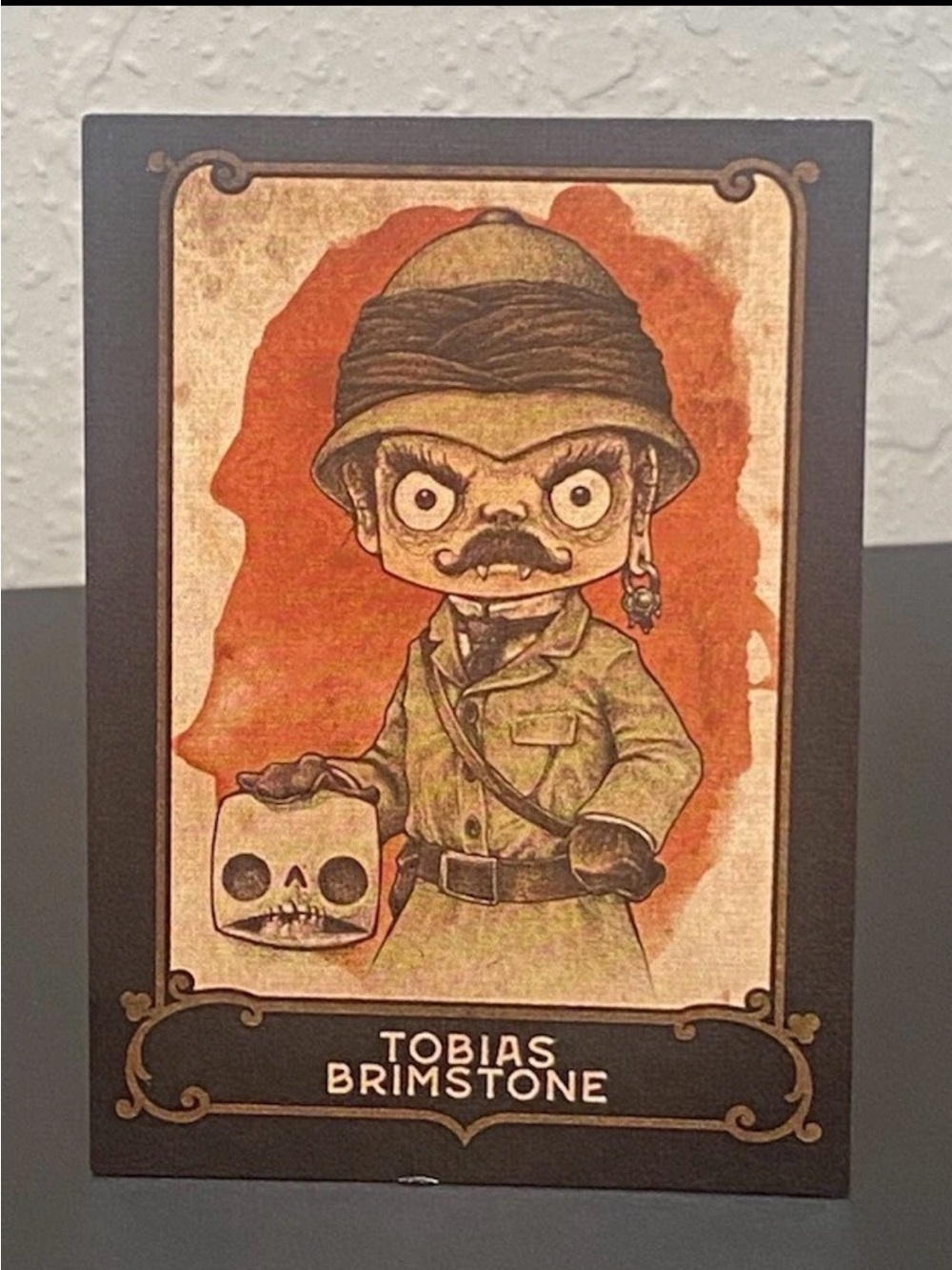 Gideon’s Bakehouse 2022 Dr. Tobias Brimstone RARE Trading Card SERIES 1 W/SLEEVE
